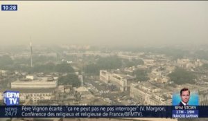 En Inde, New Delhi étouffe dans un épais brouillard de pollution