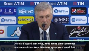 Ancelotti : "Ce n’était pas un bon match"
