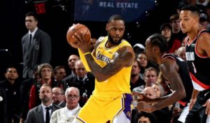 NBA : James et les Lakers enchaînent contre Portland