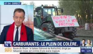 EDITO - Carburants: "Emmanuel Macron cherche des solutions pour que les travailleurs ne soient pas punis"