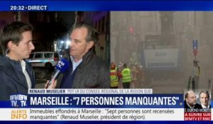Marseille: "Sept personnes manquent à l'appel dans l'immeuble plus deux qui étaient potentiellement devant"