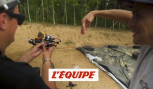 le making-of du ride de folie entre Tom Pagès et un drone - Adrénaline - Freestyle FMX
