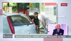 Carburant : Larcher salue « un premier geste » de Macron