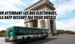 En attendant les bus électriques, la RATP ressort 104 vieux diesel