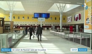 Bordeaux : un avion de Ryanair est saisi par la justice