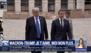 Macron-Trump : 18 mois de "je t'aime, moi non plus"