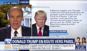 À peine arrivé à Paris, Donald Trump se fend d'un tweet qui met le feu aux poudres