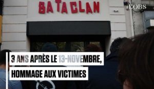 Du Stade de France au Bataclan, hommage aux victimes trois ans après les attentats du 13-Novembre