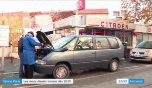 Grand Paris : les véhicules polluants interdits dès 2019