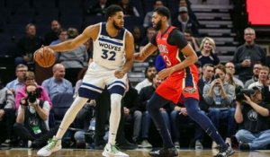 NBA : Les Wolves stoppent les Pelicans