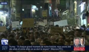 "Gaudin assassin! Gaudin démission!" Au moins 8000 personnes manifestent contre le maire de Marseille 10 jours après l'effondrement d'immeubles