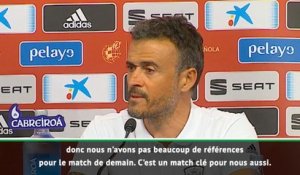 Espagne - Enrique : "Un match clé"