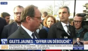 Gilets jaunes: "La responsabilité de la démocratie est d'offrir un débouché", estime François Hollande