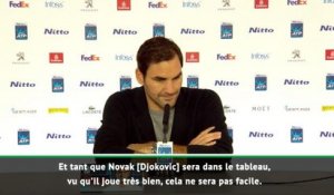 Masters - Federer : "Je ne pense pas au 100e titre"