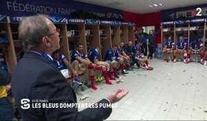 XV de France : Les Bleus domptent les Pumas