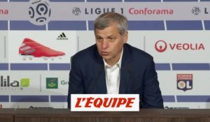 Genesio «Ça devient beaucoup plus compliqué» - Foot - L1 - OL