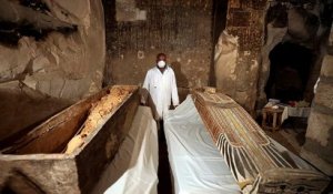 L'Egypte dévoile tombeaux et sarcophages à Louxor