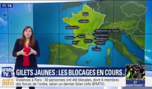 Gilets jaunes: des blocages ont toujours lieu ce dimanche, notamment dans le sud de la France