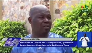 RTB - Le Ministre du commerce de l’industrie et de l’artisanat rencontre les opérateurs économiques Burkinabè résidant au Togo à la 15ème foire internationale