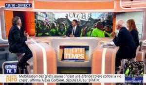 Mobilisation des gilets jaunes: "C'est une grande colère contre la vie chère", Alexis Corbière