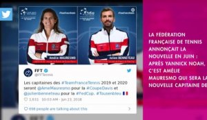 Amélie Mauresmo capitaine de l’équipe de France : Yannick Noah réagit