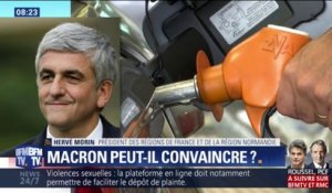 Pour Hervé Morin, président des régions de France, il faut faire un moratoire pour "reposer la question de la fiscalité environnementale"