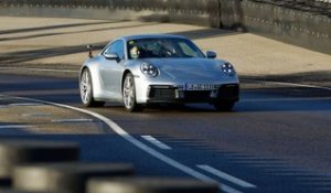 Mark Webber teste la nouvelle Porsche 911