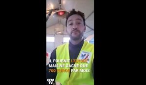 Gilets jaunes: le cri de colère d’un agriculteur contre Emmanuel Macron