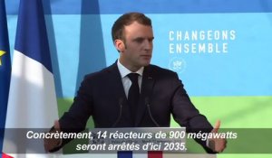 Macron choisit une voie médiane sur le nucléaire