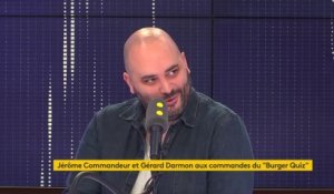Jérôme Commandeur et Gérard Darmon aux commandes du premier "Burger Quiz" sans Alain Chabat