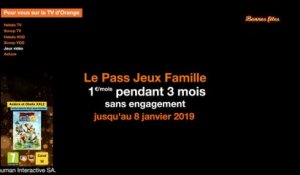 Actu du Pass Jeux Famille décembre 2018