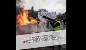 «Gilets jaunes»: Journée de chaos à Paris, 412 interpellations et 133 blessés