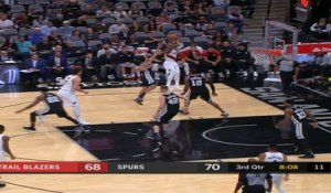 Portland Trail Blazers at San Antonio Spurs Recap Raw