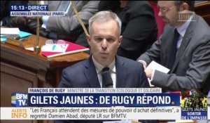 Taxes suspendues: François de Rugy souligne "un geste fort"