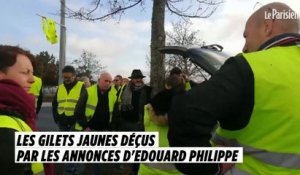 Les Gilets jaunes déçus par les annonces d’Edouard Philippe