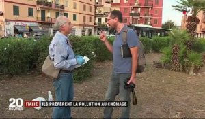 Italie : les employés d'une usine polluante veulent la maintenir ouverte