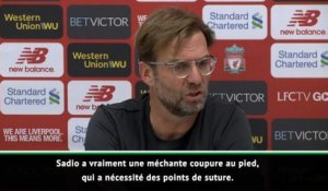 15e j. - Klopp donne des nouvelles de Mané et Robertson