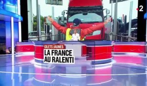 "Gilets jaunes" : la France au ralenti