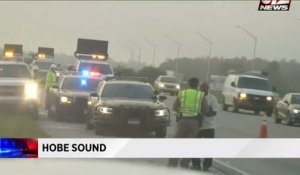 Un policier se fait percuter par une voiture pendant un contrôle sur l’autoroute