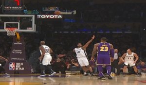 San Antonio Spurs at Los Angeles Lakers Recap Raw