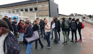 Les élèves du lycée Raphaël-Elizé de Sablé se mobilisent
