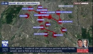 Un dispositif de sécurité exceptionnel sera déployé pour la manifestation des gilets jaunes de samedi