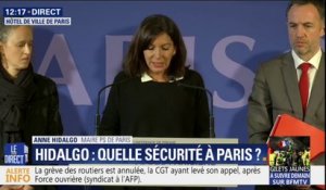 Anne Hidalgo détaille les mesures de sécurité à Paris pour samedi