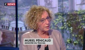 Muriel Penicaud : "Si Emmanuel Macron n'a pas les caméras, c'est parce qu'il ne fait pas du showbiz"