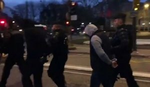 Gilets Jaunes : La Gendarmerie Nationale vient de mettre en ligne la vidéo d'arrestations de plusieurs individus ce matin