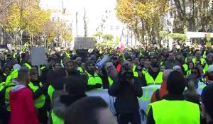 Plus d'un millier de gilets jaunes à Marseille pour le 4ème week-end de mobilisation