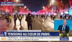 Gilets jaunes: à Paris, les manifestations touchent à leur fin