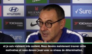 16e j. - Sarri : "Pas très facile de gagner contre Guardiola"