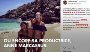 PHOTO. Jade Hallyday prend la pose avec sa "meilleure amie" pendant ses vacances à Saint-Barth