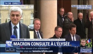 Hervé Morin: "aucune mesure n'a été annoncée" lors de la consultation à Élysée